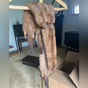 Vintage mink stole